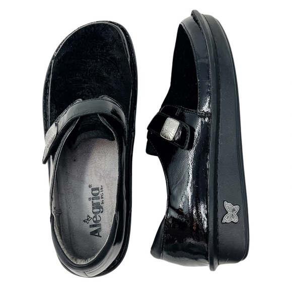 Alegria Brenna Raven Velvet Shoe by PG Lite Women’s EU 39 - Picture 3 of 14